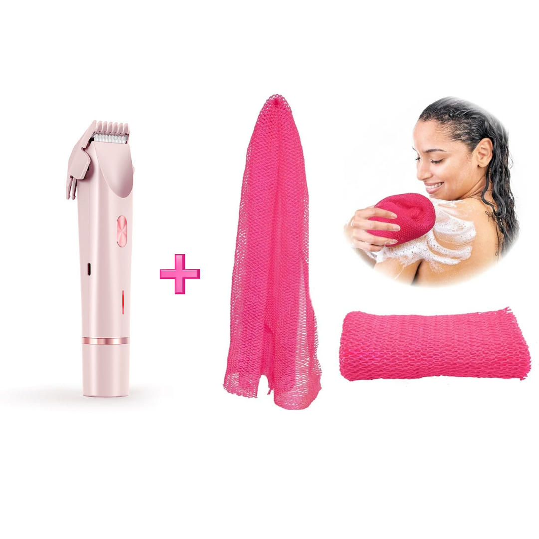 1x LyviaShave™ + 2x African Exfoliating Shower Net